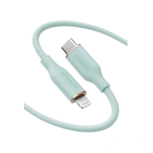 Anker PowerLine III flow USB-C With Lightning Connector 0.9m-Blue