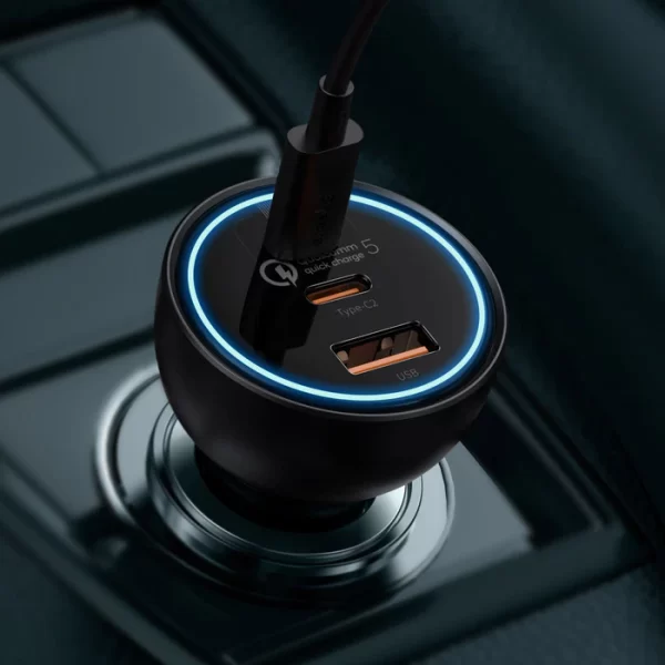 Baseus USB-C Car Charger 160W - Image 2